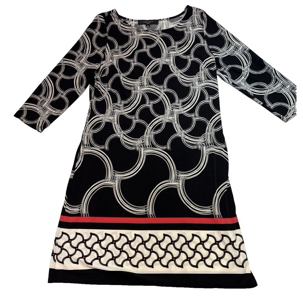 Nine West 3/4 Sleeve A-Line Women’s Dress Size 12